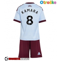 Otroške Nogometnih dresov Aston Villa Boubacar Kamara #8 Tretji 2026-27 Kratki rokavi (+ hlače)